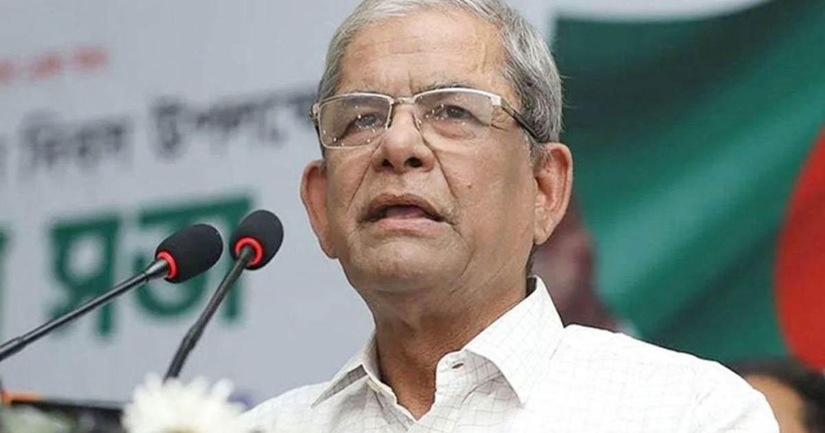 মাদক নির্মূলে খেলাধুলার বিকল্প নেই: মির্জা ফখরুল