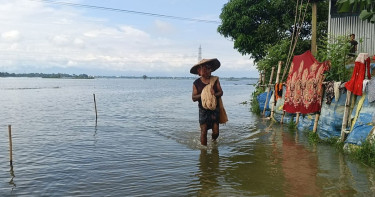 সুরমার পানি বিপৎসীমা ছাড়িয়েছে ১৬ সেন্টিমিটার