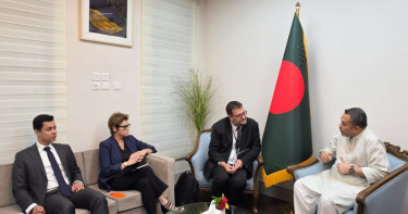 মাহ্দী আমিনের সঙ্গে বিশ্বব্যাংকের ডিভিশন ডিরেক্টরের সাক্ষাৎ