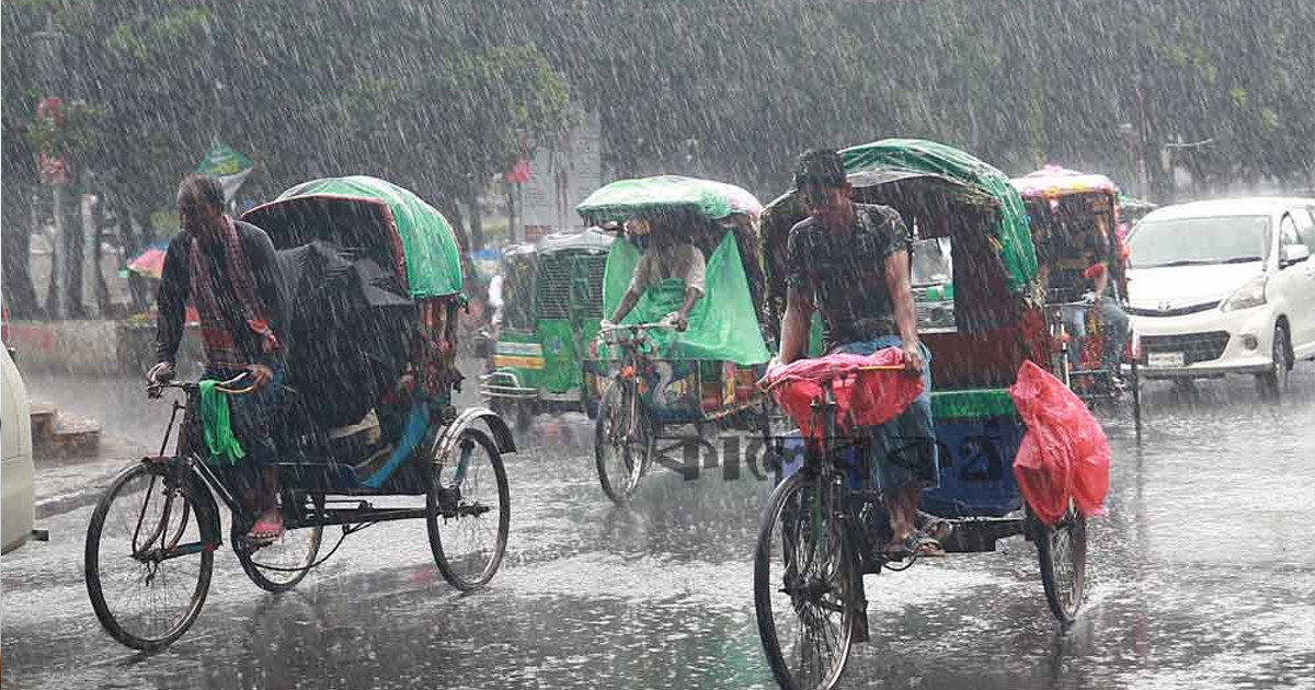 দেশের ১৭ জেলায় বজ্রসহ বৃষ্টির আভাস