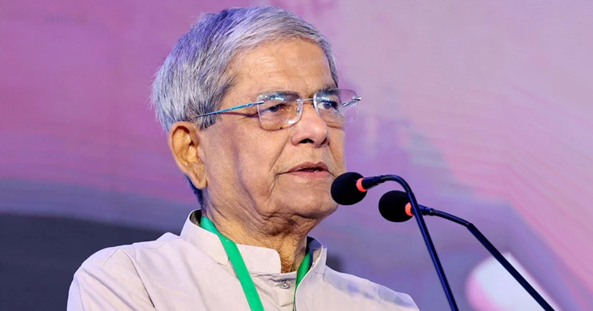 ধর্মের নামে বিভাজনের রাজনীতির সুযোগ নেই: মির্জা ফখরুল