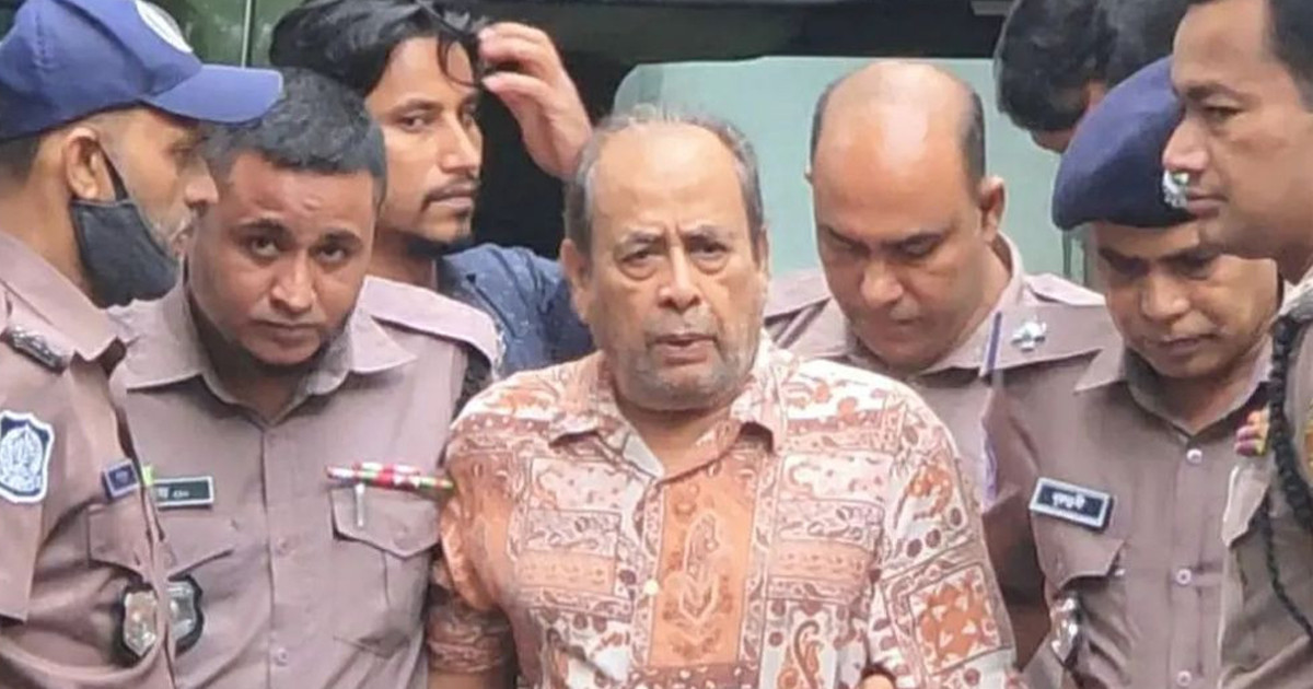 ট্রাইব্যুনালে শহীদ প্রেসিডেন্ট জিয়াউর রহমান হত্যার আসামি মোজাফফর