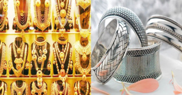 স্বর্ণ ও রুপার দামে বড় পতন