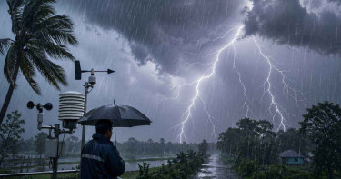 সন্ধ্যার মধ্যে ঢাকাসহ ১৩ জেলায় ঝড়বৃষ্টির সতর্কতা