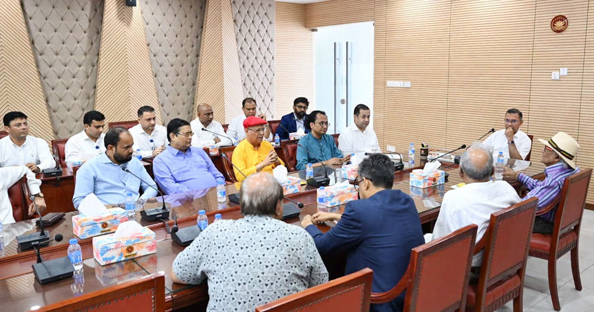 প্রধানমন্ত্রীর সঙ্গে ন্যাশনাল এডিটরস কাউন্সিলের নেতাদের বৈঠক