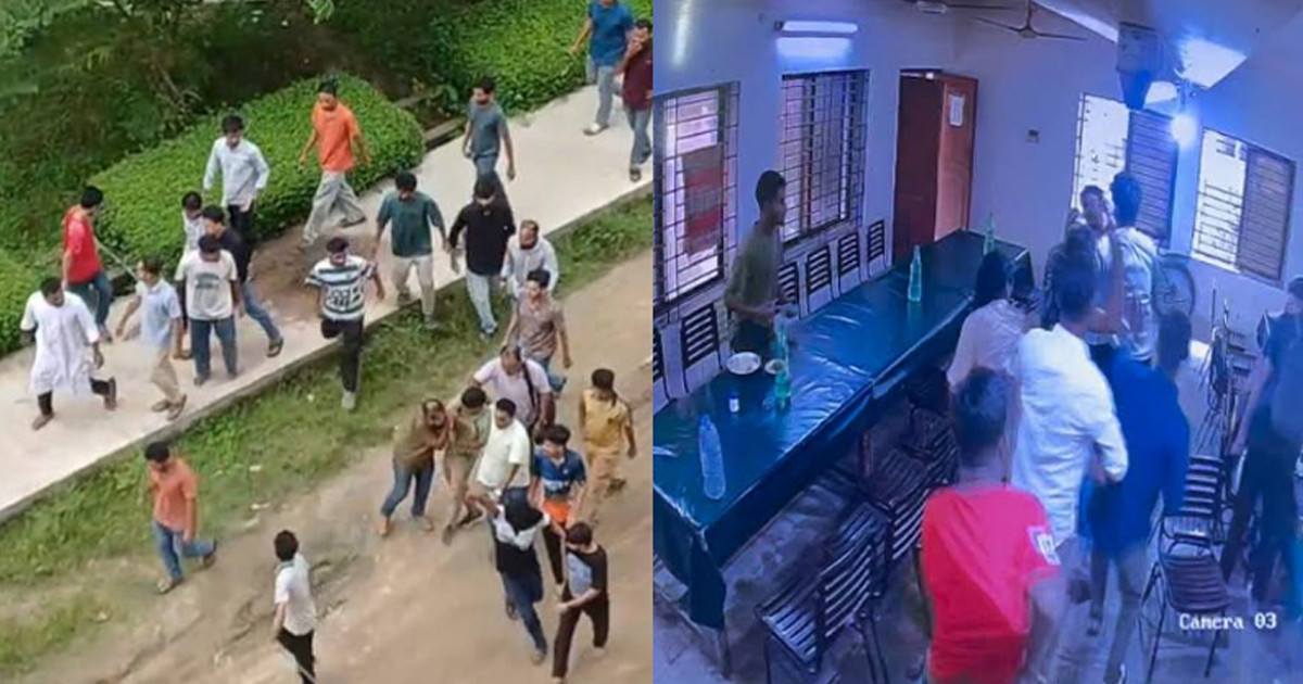 নজরুল বিশ্ববিদ্যালয়ে ছাত্রদলের দুই গ্রুপের সংঘর্ষ