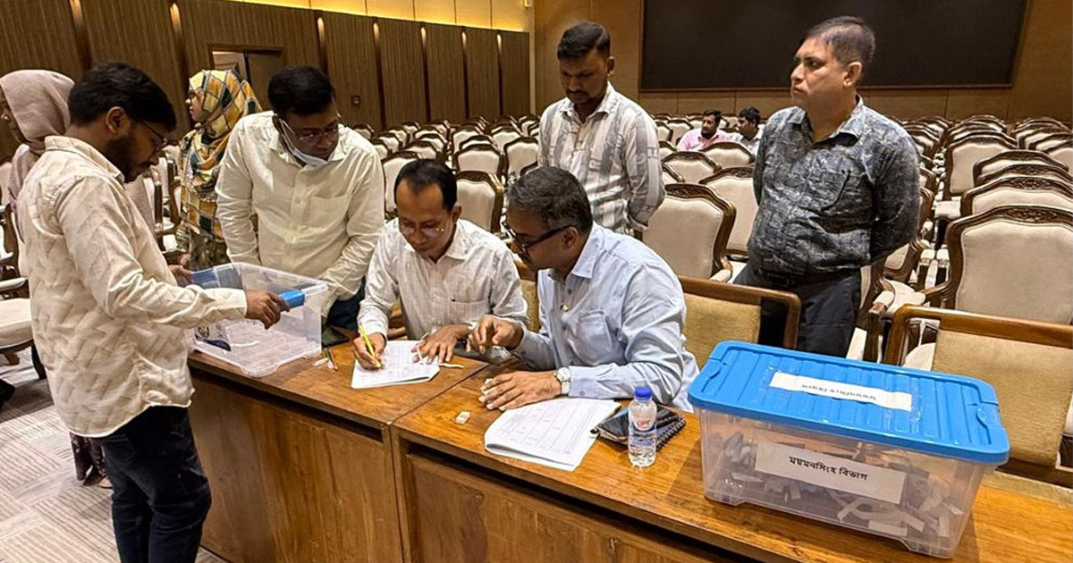 প্রথমবার লটারিতে গণপূর্তের ৭৬৭ উপ-সহকারী প্রকৌশলীকে বদলি