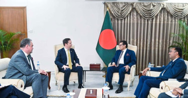 পররাষ্ট্রমন্ত্রীর সঙ্গে মার্কিন বিশেষ দূত সার্জিও গোরের বৈঠক