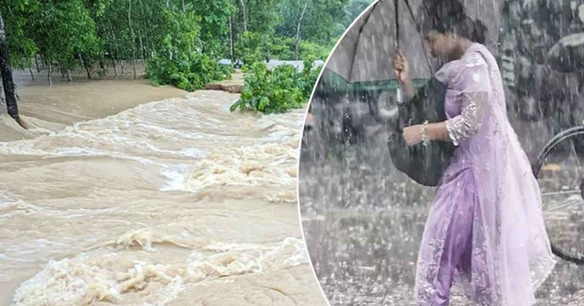 আগামী ২ দিন ভারি বৃষ্টির আভাস, ১০ জেলায় বন্যার শঙ্কা