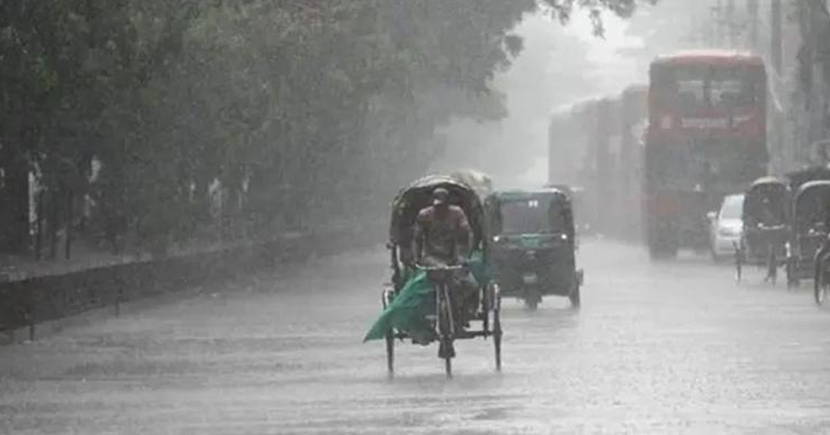 ঢাকায় আজ বজ্রসহ বৃষ্টির আভাস