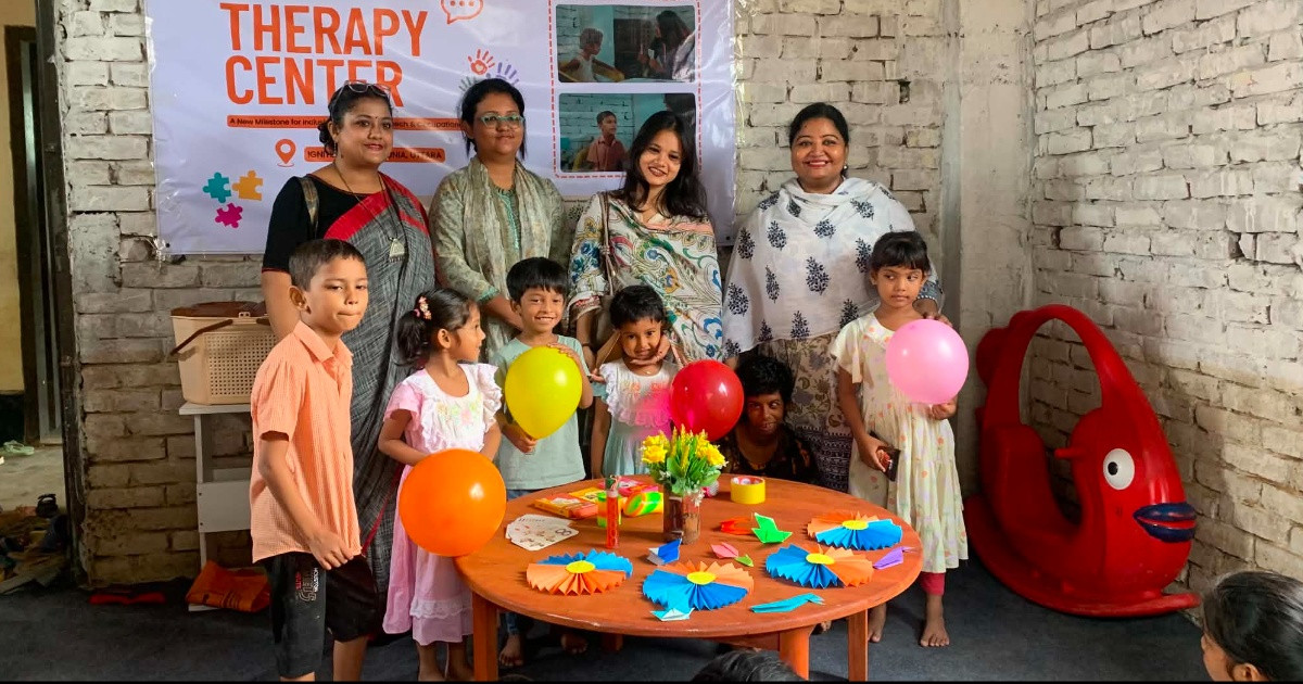 সুবিধাবঞ্চিত ও বিশেষ চাহিদাসম্পন্ন শিশুদের জন্য ‘ইগনাইট থেরাপি সেন্টার’ উদ্বোধন