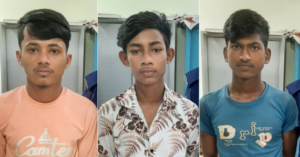 স্কুলছাত্রীকে দলবদ্ধ ধর্ষণ ও ভিডিও ধারণ, গ্রেপ্তার ৩