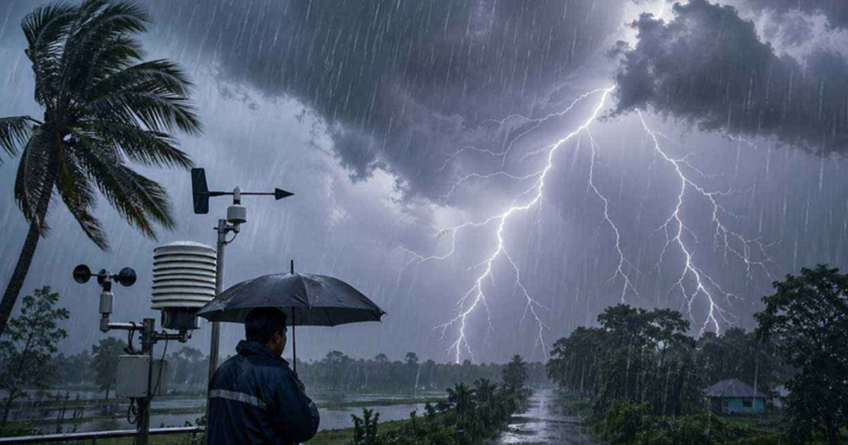 দেশের যেসব অঞ্চলে ঝোড়ো হাওয়াসহ বজ্রবৃষ্টির শঙ্কা
