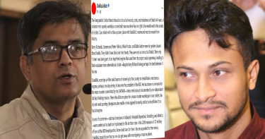 ফ্যাসিস্টের উপাসক সাকিবের সব ইতিহাস মুছে দিন: বিসিবিকে শফিকুল
