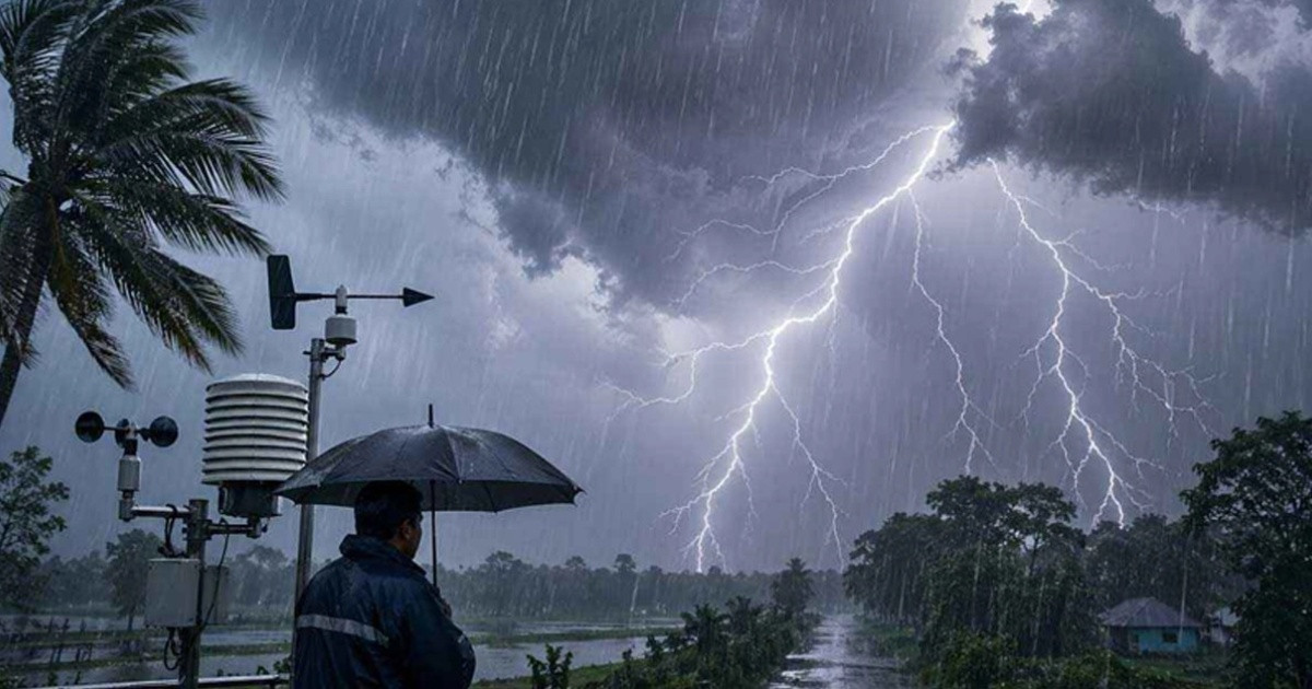 দুপুরের মধ্যে আট জেলায় ঝোড়ো হাওয়াসহ বজ্রবৃষ্টির আশঙ্কা