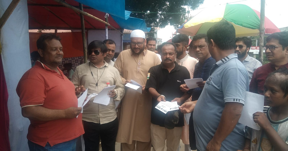 ট্রেনে পাথর না ছোঁড়ার আহ্বান বসুন্ধরা শুভসংঘের
