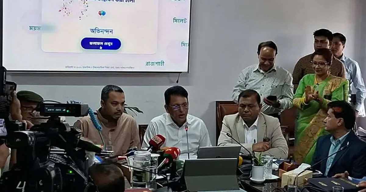 ফেল করা শিক্ষার্থীদের খাতা পুনঃপরীক্ষণ নিয়ে যা বললেন শিক্ষামন্ত্রী