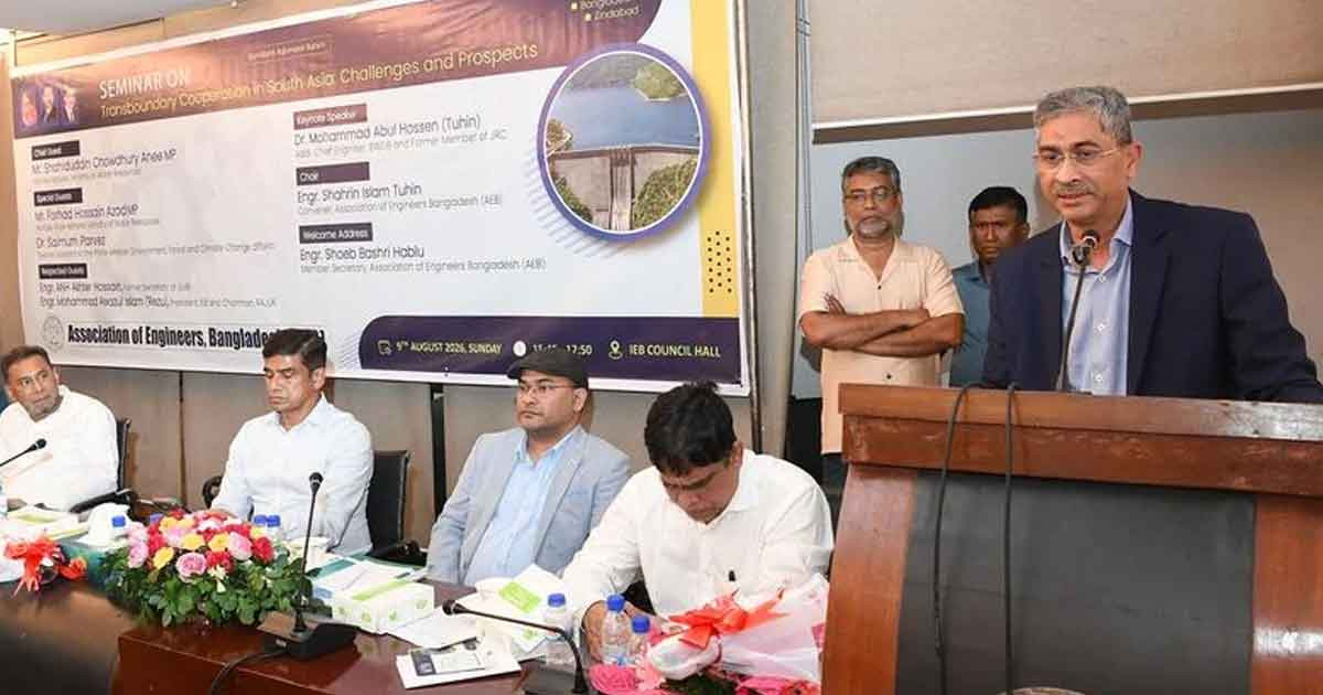 রাজনৈতিকভাবে পানির ন্যায্য হিস্যা নিশ্চিত করা হবে: পানিসম্পদ মন্ত্রী