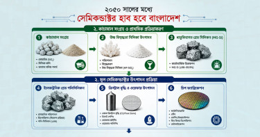 ২০৫০ সালের মধ্যে সেমিকন্ডাক্টর হাব হবে বাংলাদেশ