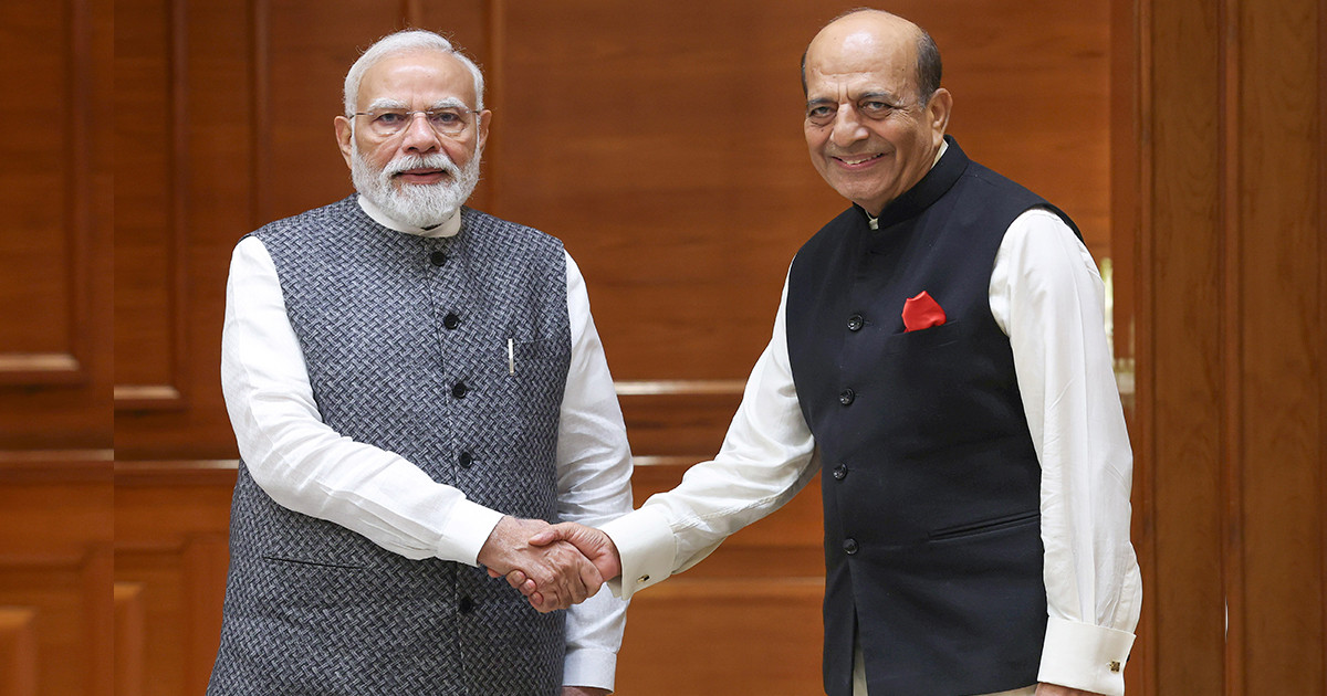 দিল্লিতে নরেন্দ্র মোদির সঙ্গে দীনেশ ত্রিবেদীর সাক্ষাৎ