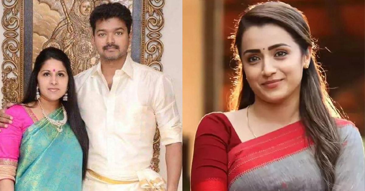 বিজয়ের স্ত্রী ডিভোর্সের মামলা তুলে নেওয়ার পর তৃষার ‘রহস্যময়’ পোস্ট