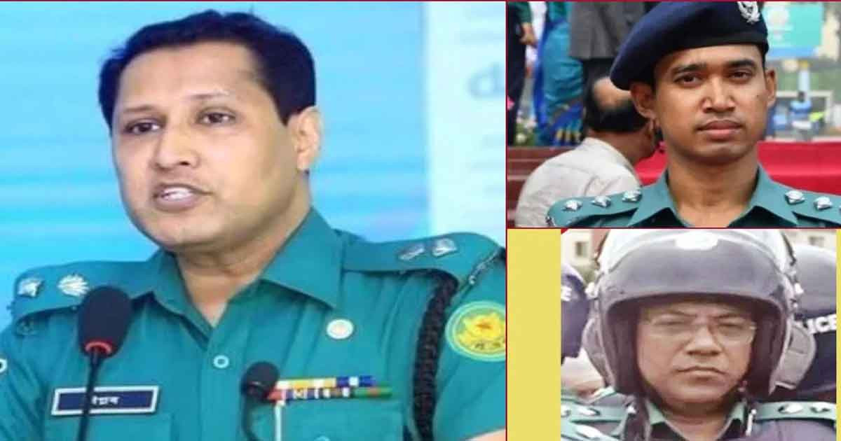 চাকরি গেল বিপ্লব কুমার, রুহানীসহ ৬ পুলিশ কর্মকর্তার