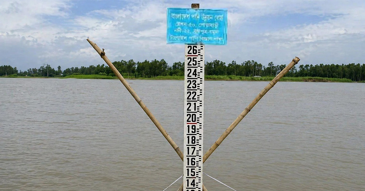 বাড়ছে তিস্তার পানি, তিন জেলায় নিম্নাঞ্চল প্লাবনের শঙ্কা