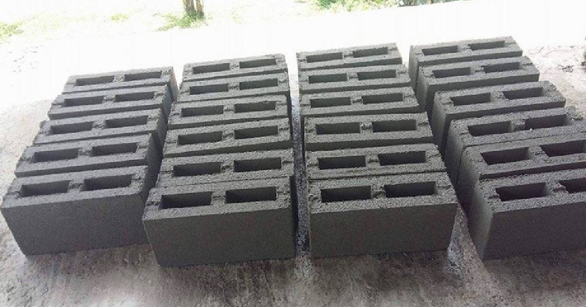 লোহার বর্জ্য থেকে পরিবেশবান্ধব কংক্রিট ব্লক