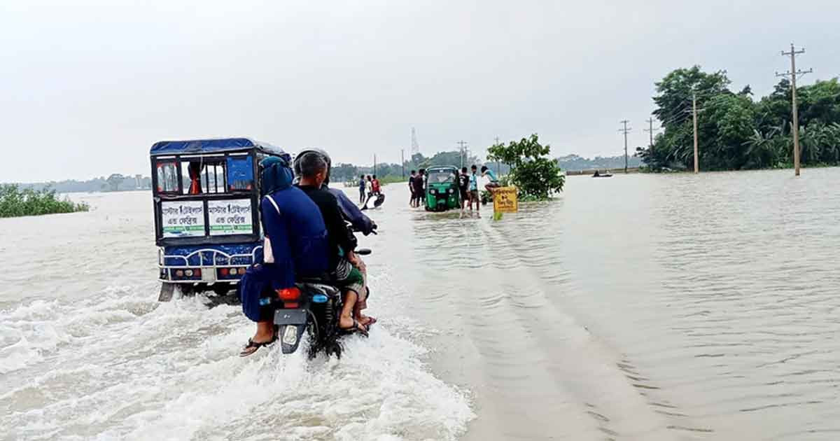 ৩ জেলার নিম্নাঞ্চল প্লাবিত হওয়ার শঙ্কা