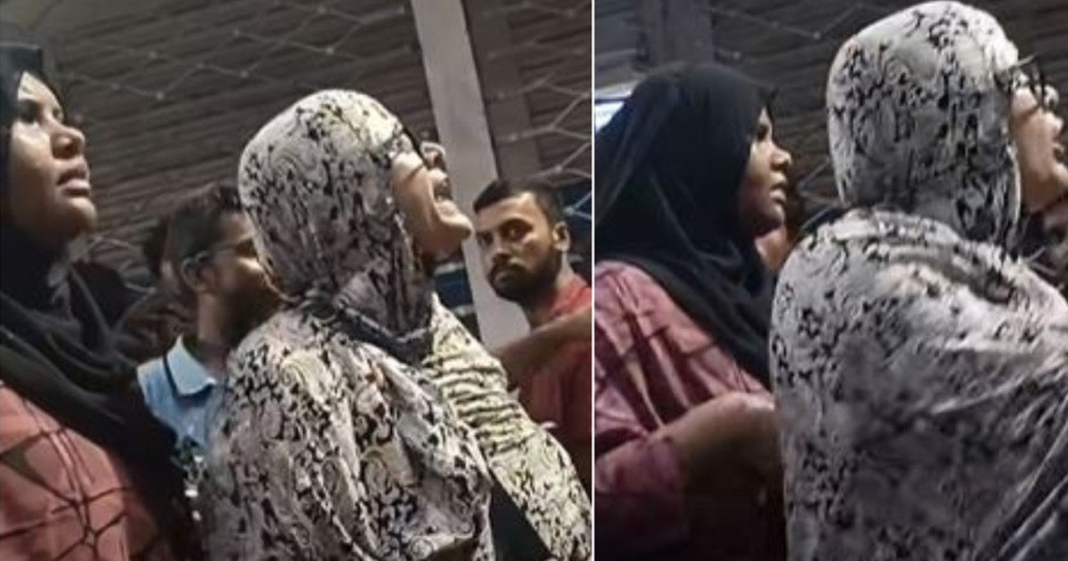 রাস্তা বন্ধ করে এনসিপির সমাবেশ, ক্ষেপে গেলেন পথচারী