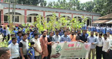 বসুন্ধরা টিস্যু ও শুভসংঘের যৌথ উদ্যোগে বৃক্ষরোপণ কর্মসূচি