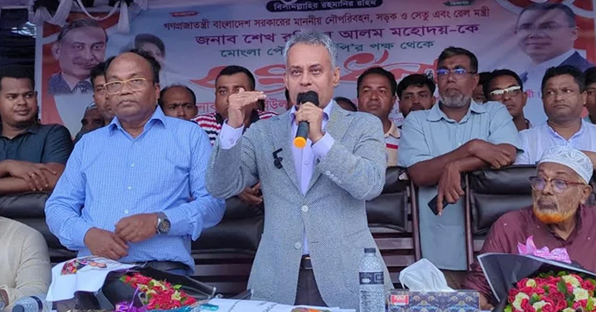 মোংলা বন্দরের কাছে আকরাম পয়েন্টে এলএনজি স্টেশন করা হবে: নৌপরিবহন মন্ত্রী