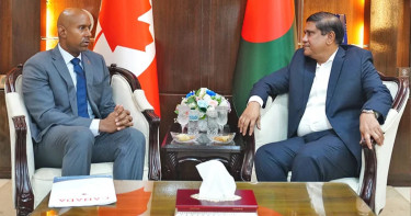 প্রতিরক্ষা উপদেষ্টার সঙ্গে কানাডার হাইকমিশনারের সাক্ষাৎ