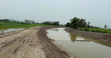 শেরপুরে খাল খনন শেষে ৬৮ লাখ টাকা সরকারি কোষাগারে ফেরত