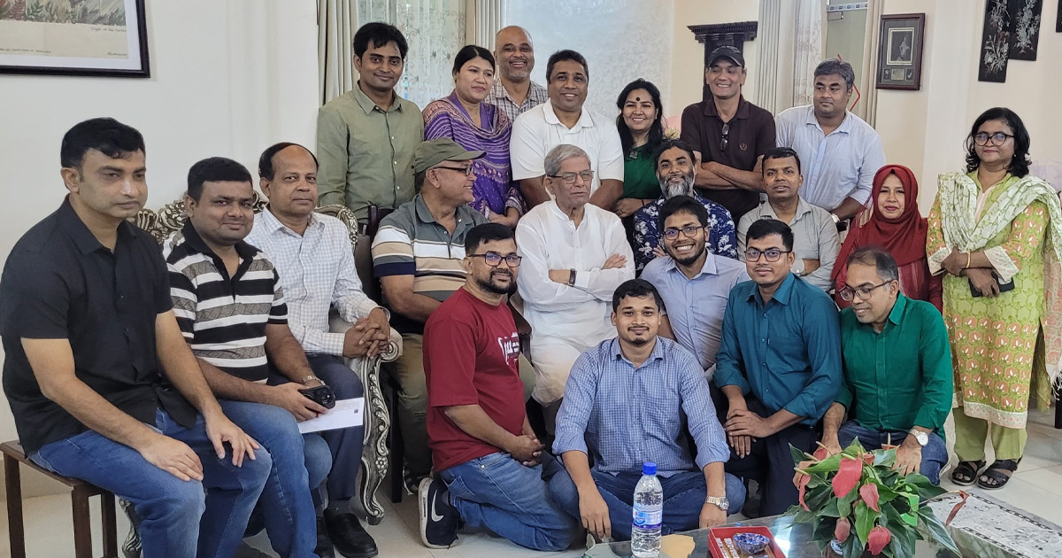 মির্জা ফখরুলের সঙ্গে ঠাকুরগাঁও সাংবাদিক ফোরাম নেতৃবৃন্দের সৌজন্য সাক্ষাৎ