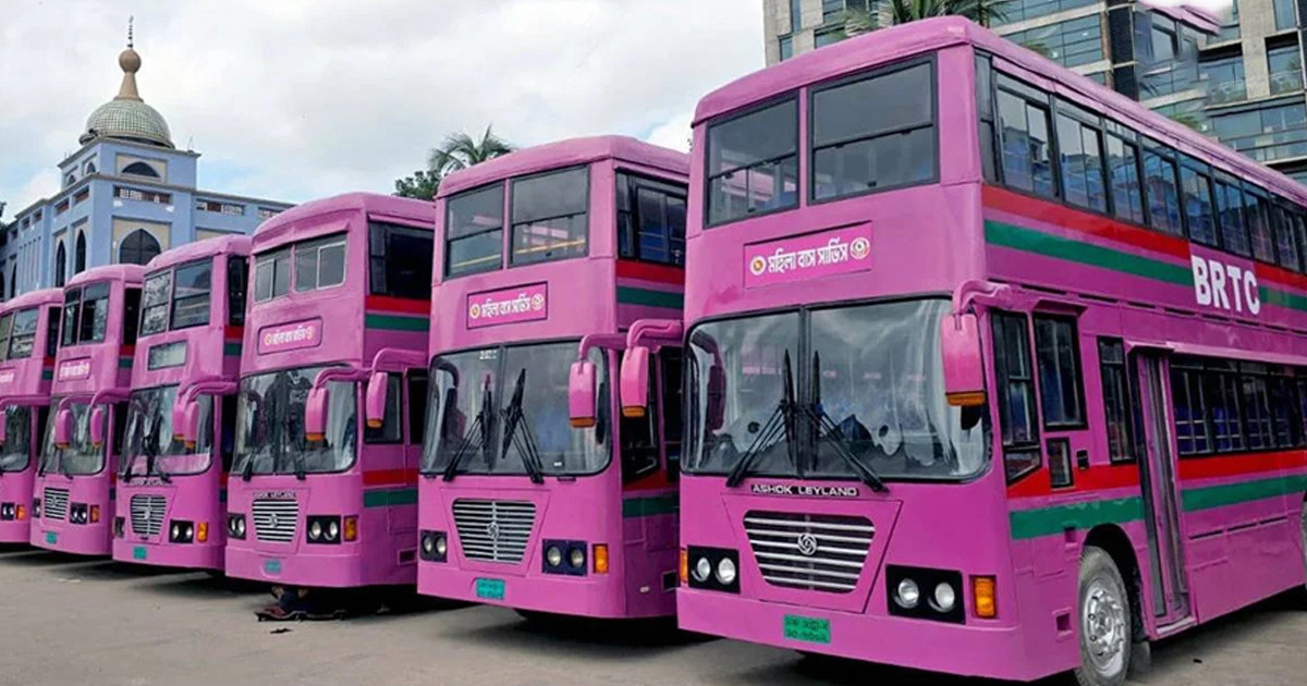 জেনে নিন পিংক বাসের ভাড়ার তালিকা