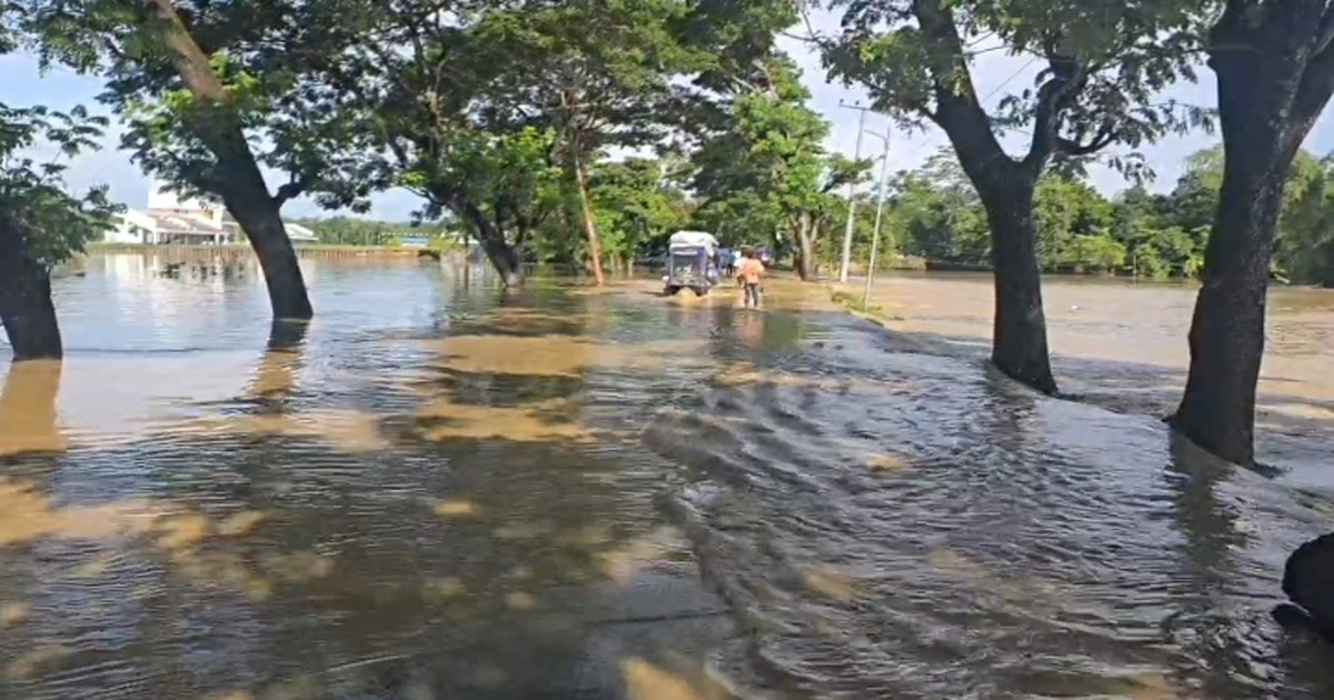 মাস না পেরোতেই দীঘিনালায় ফের আকস্মিক বন্যা