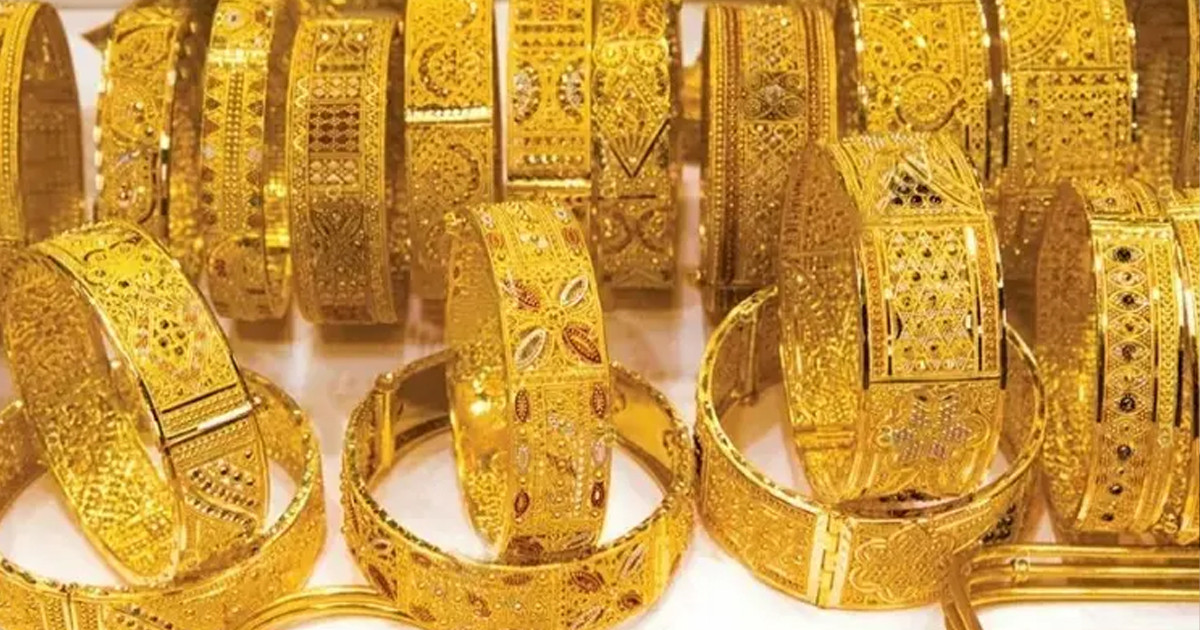 তিন মাসের মধ্যে সর্বোচ্চ দামে স্বর্ণ
