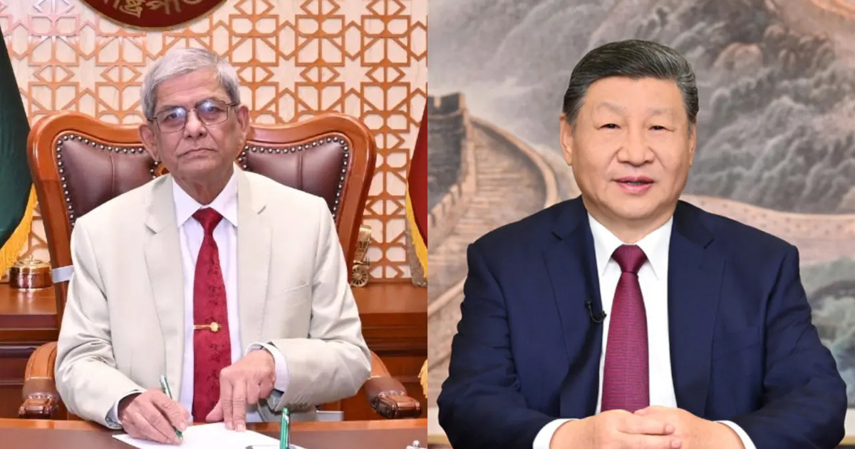 রাষ্ট্রপতি মির্জা ফখরুলকে অভিনন্দন জানালেন শি জিনপিং