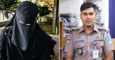 রাতের অন্ধকারে নদীতে ঝাঁপ দিয়ে আত্মহত্যা করতে যাওয়া নারীকে বাঁচালেন পুলিশ সদস্য