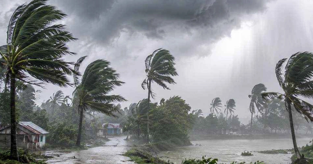 টানা ১০ দিনের বৃষ্টি ও ঝোড়ো হাওয়ার আভাস