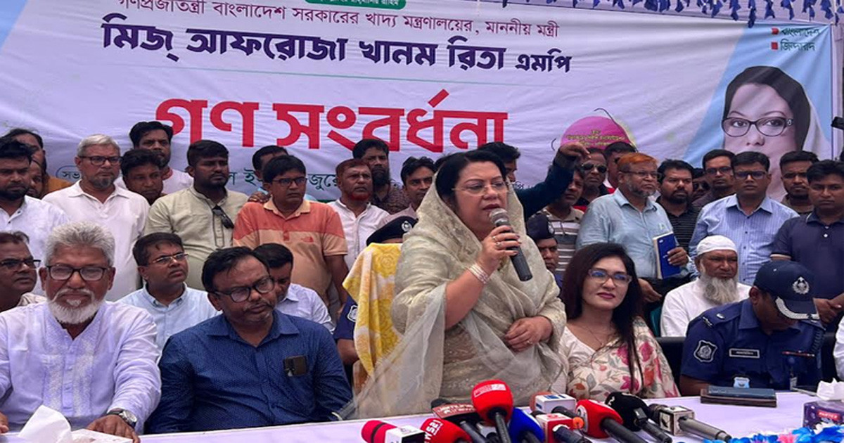 খাদ্যগুদামে অনিয়ম হলে কঠোর ব্যবস্থা: খাদ্যমন্ত্রী