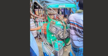ত্রিশালে ট্রাক-সিএনজি মুখোমুখি সংঘর্ষ, নিহত ৩