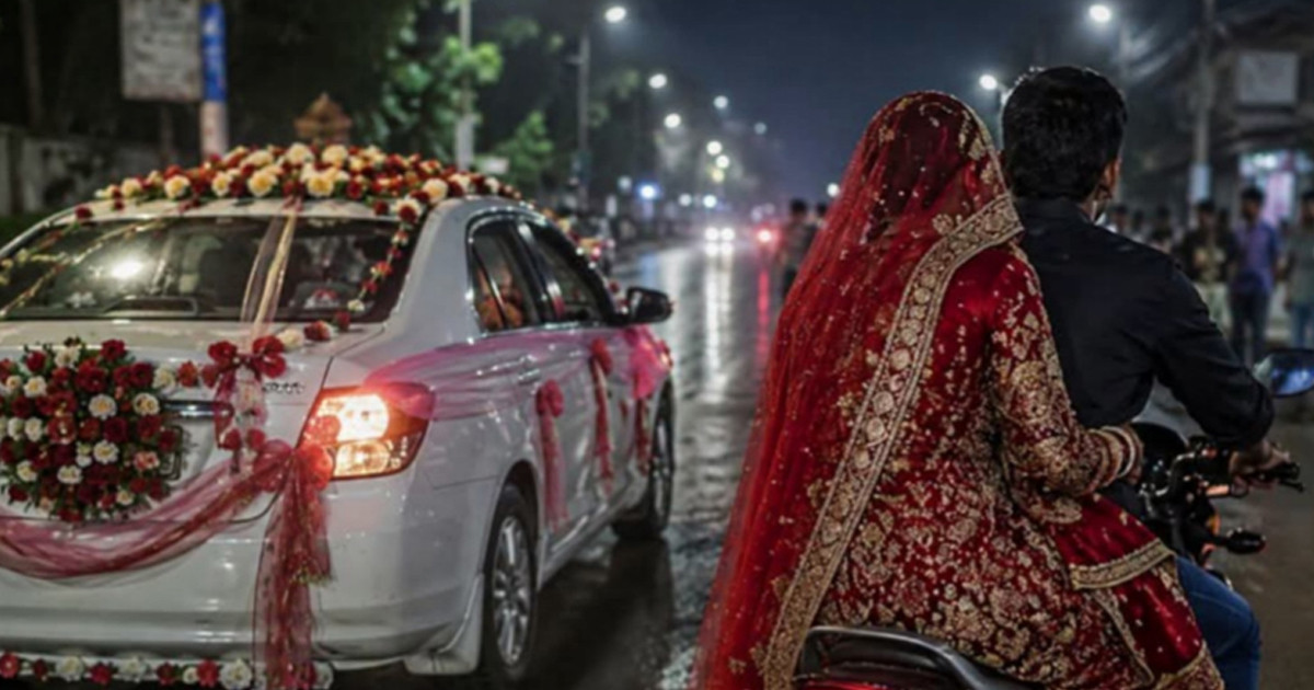 বরযাত্রীর গাড়ি আটকে তুলে নিয়ে যাওয়া সেই নববধূর ভিডিও বার্তা