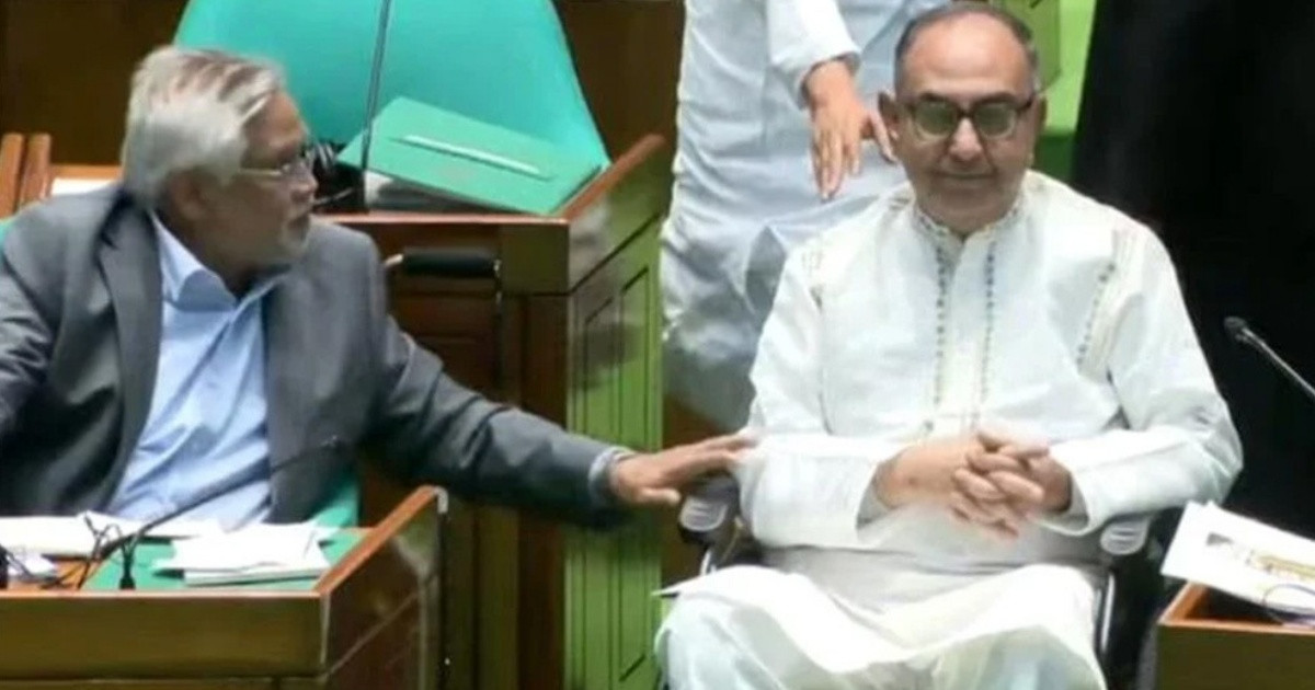 সংসদ অধিবেশনে যোগ দিলেন মির্জা আব্বাস