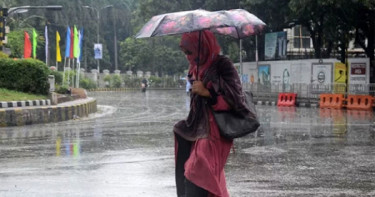 সকালের মধ্যে যেসব জেলায় ঝরতে পারে বৃষ্টি