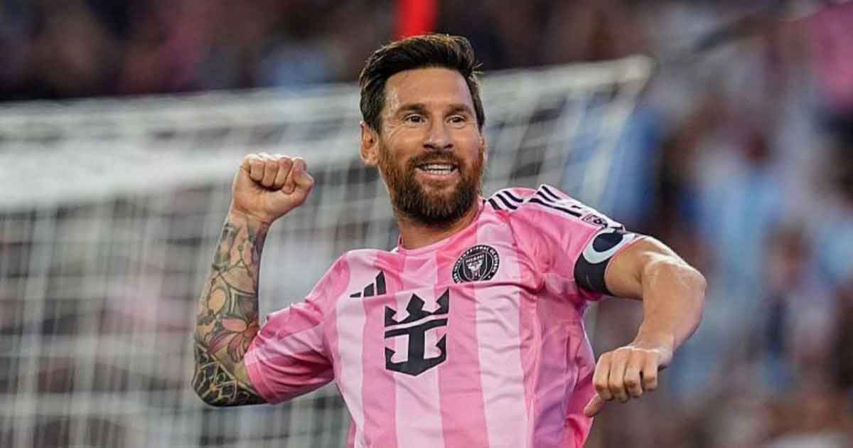 আরেক নতুন রেকর্ড মেসির