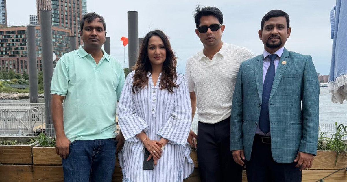 যুক্তরাষ্ট্রে সোনালী এক্সচেঞ্জ কোং ইনক্-এর বিজ্ঞাপন নির্মাণ করলেন রাজীব মণি দাস