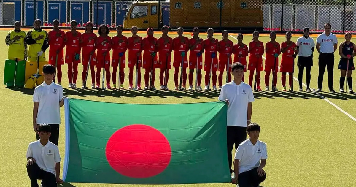 চীনকে ৬ গোলে হারাল বাংলাদেশ