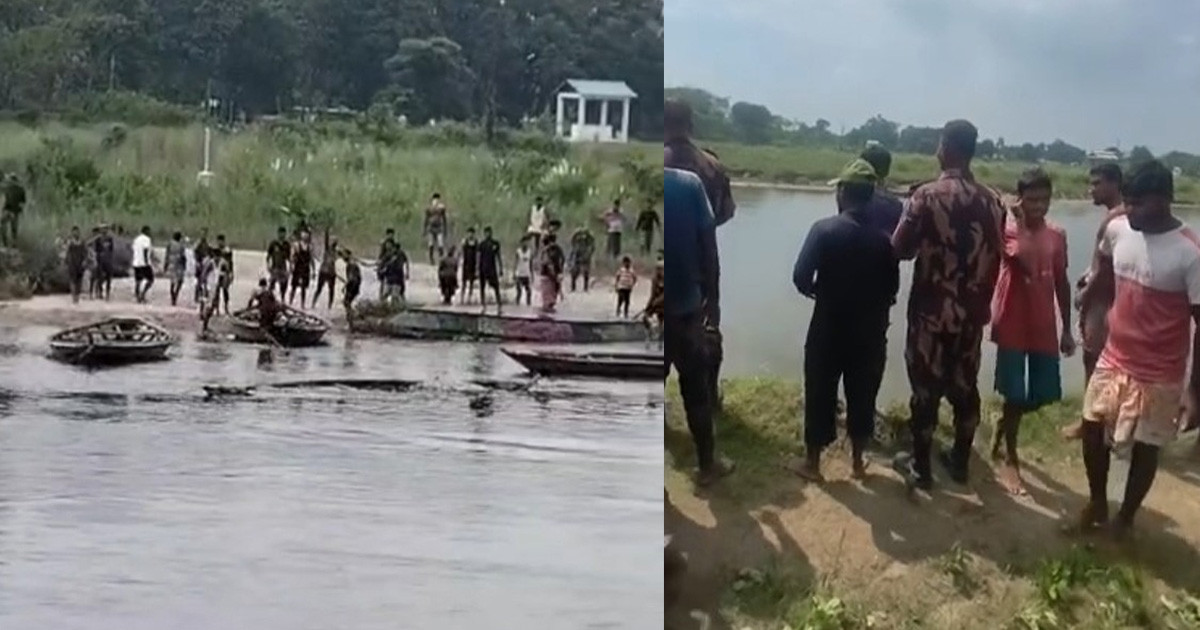পাটগ্রাম সীমান্ত বিএসএফের ৫ রাউন্ড ফাঁকা  গুলি, জেলেদের নৌকা নিয়ে ভাঙচুর